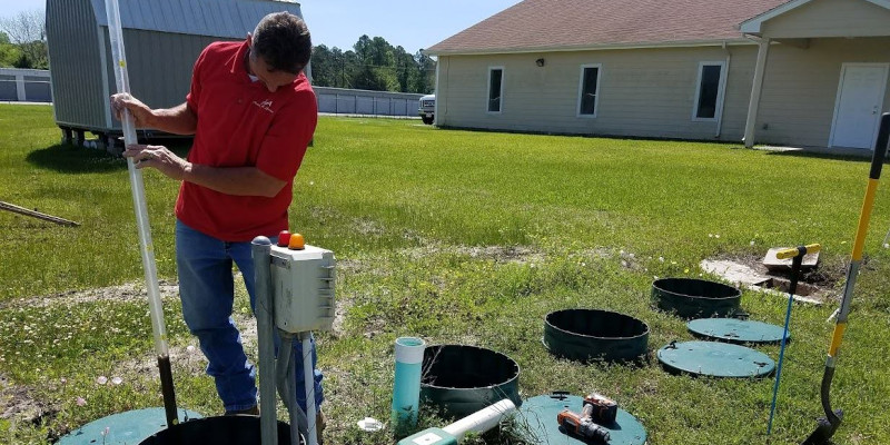 Aerobic Septic System in Cleveland, Texas