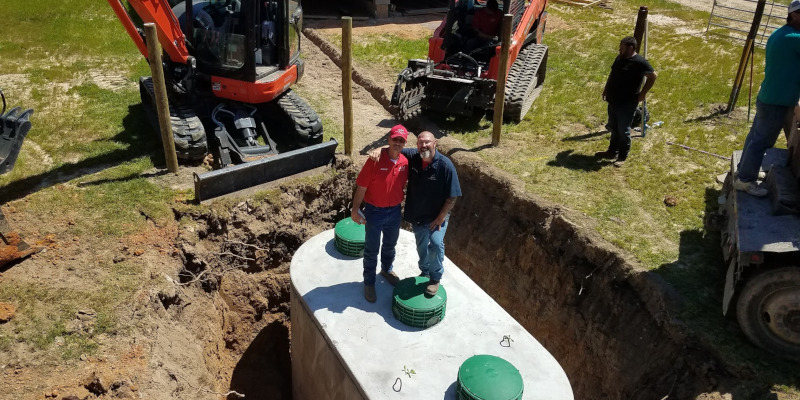 Septic Tank Excavation in Cleveland, Texas